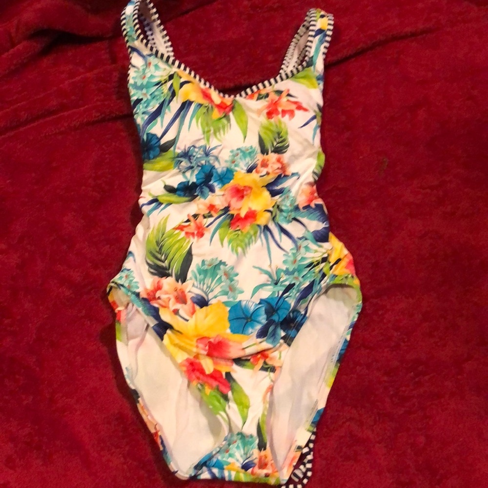 Tommy Bahama Flower Bathing Suit